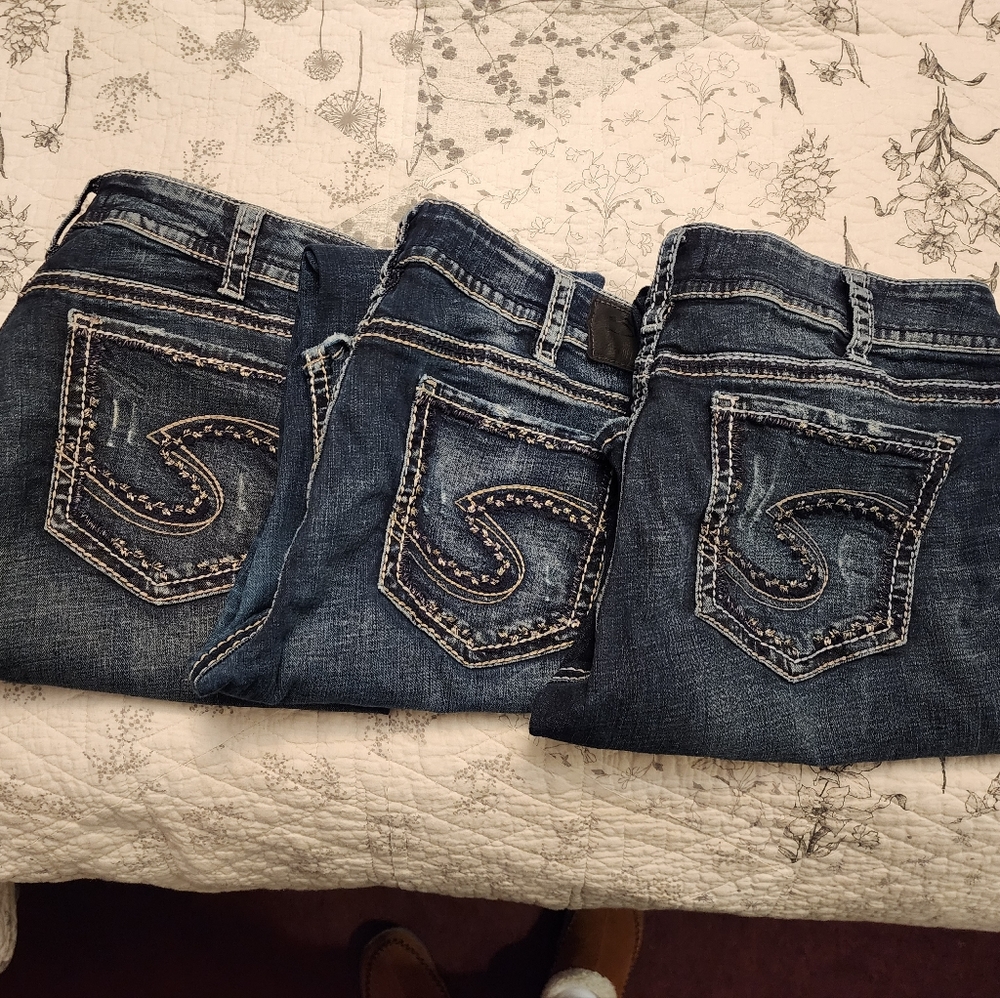 Silver Suki Jeans